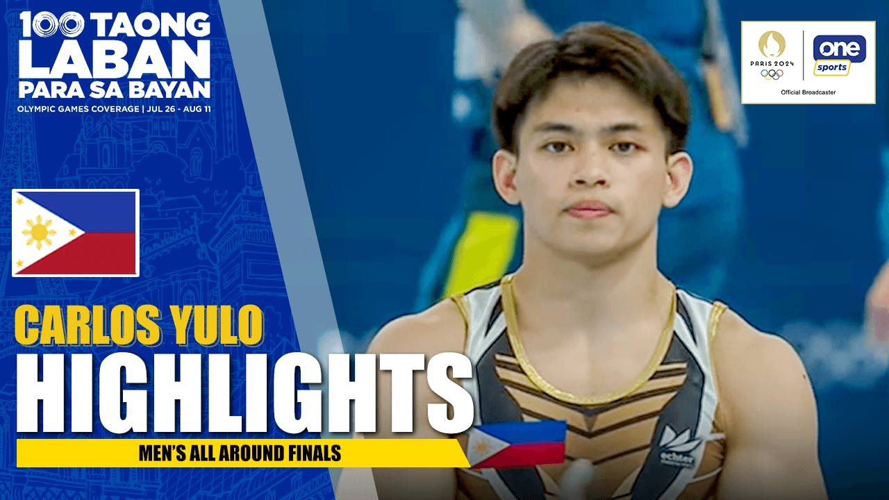 Carlos Yulo shows great improvement with artistic gymnastics individual all-around finals | Paris 2024 Highlights